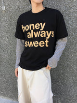 スウィート セミクロップ ショートスリーブ Tシャツ 6C