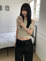Norton off-shoulder knitwear (2 colors)