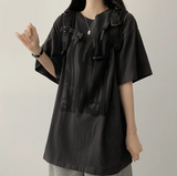 モカメイド ヴィンテージボクシーフィット半袖Tシャツ