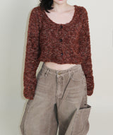 Square pocket balloon fit corduroy pants