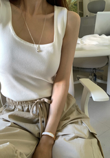 Cook Two-Way Knit Sleeveless / 4 colors