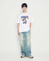 25FW COLOR MIX AC BEAR SHORT SLEEVE T-SHIRT WHITE