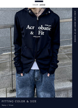 Acro Slim Jersey Zip-Up Hoodie