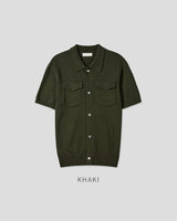 (M's) 2 Pocket Knit Shirt