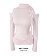 Lorena Shirring Tie Top (3color)