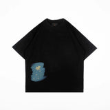 FAITH FADE UTOPIA - Umbrella Oversized Tee (Black)