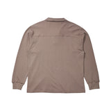 MU-WI PIN-KNIT COLLAR-TEE (Beige)
