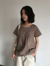Linne pintuck dress (3color)