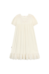 ULLALA PAJAMA Bella Short-sleeve One-piece Cream[24149WOSXN]