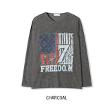 Frame Vintage Print Long Sleeve T-Shirt