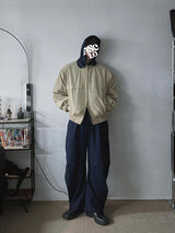ASCLO Rough Balloon Curved Pants (3color)