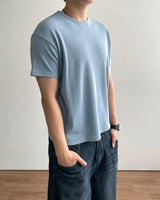 コア クロップド ワッフル ショートスリーブ T