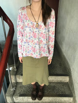 Chiba flower t-shrits