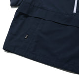 UNI MONO CHERRY HALF ZIP UP ANORAK - NAVY
