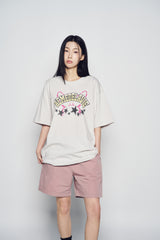 25SS スターラビット ショートスリーブ Tシャツ ライトグレー