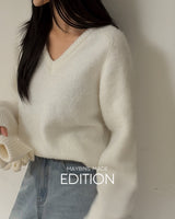 [MADE] フレンチVネックニット
