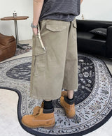Ferid Stone Washed Cargo Bermuda Pants