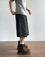 Add Stripe Bermuda Denim Pants