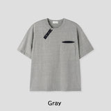 フィロ ダイアゴナル ヘンリーネック ショートスリーブ Tシャツ