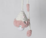 fluffy pink cozy light