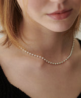 [925 silver] Un.silver.150 / gross corde necklace