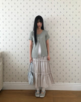 Daren Punching Short Sleeve Cardigan