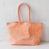 Big tote bag - Apricot
