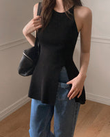 Joa Halter Slit Sleeveless