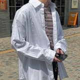ASCLO Linen Box Fit Shirt (4color)