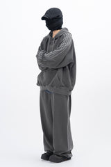 ローバーサイドラインオーバーセットアップスウェットパンツ