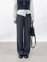 Redio Hidden Banding Slacks Pants
