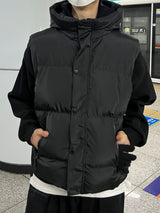 Berry Big Hood Padded Vest (2 Colors)