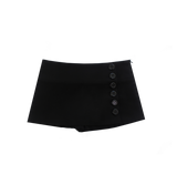 [ID] クラシックボタンスコート (ブラック)
