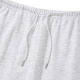 KIRSH PLAIN SEMI WIDE PANTS [MELANGE GRAY]