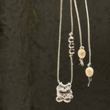 Deli silver neckless (Rabbit)
