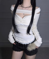 Knit Mesh Top (3colors)