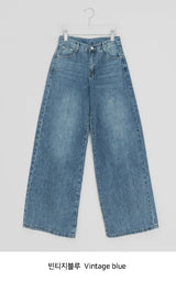 Tabby Summer Wide Denim Pants