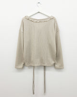 Punch Shirring Ruffle Cardigan (3color)