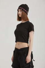 PETITE RIBBON T-SHIRT