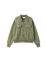 Enmic Trucker Washed Cardigan 2C