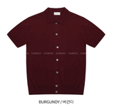 Logane Linen Collar Short Sleeve Cardigan