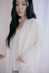 Love letter cardigan (White)