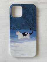 [コバルトブルーの猫ハードケース]