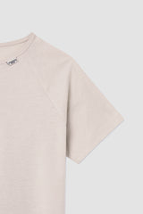 ベイビーロゴTシャツ / ベージュ