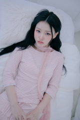 Petal lace scarf (Pink)