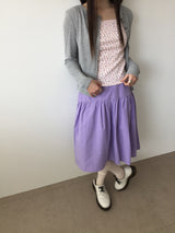 Pale Bloom Midi Skirt (3color)