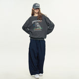 Triangle Choke Sweatshirt_Charcoal