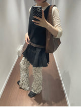 Redin Flora Bootcut Pants (2color) 
