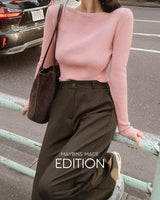 [MADE] Zua Boat Neck V-Neck Knitwear