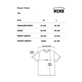 フラワーロゴTシャツ ライトグレー